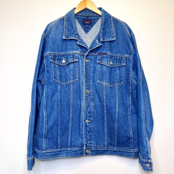 Tommy Jeans VTG Y2K VSCO Unisex Denim Jean Jacket - Picture 2 of 16